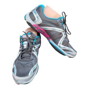 Ryka Influence N-Gage Walking Running Sneaker Size 8.5W Wide Gray Blue Athletic